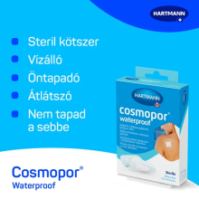 Cosmopor waterproof steril sebtapasz 10x8cm - 5db/doboz