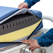 Betegágy ápolási matrac 195 x 90 x 14 cm/250kg-ig