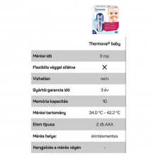 Thermoval baby érintésmentes lázmérő