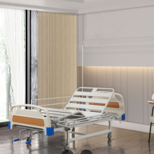 Betegápolási mechanikus ágy oldalkorláttal, ABS, kétfunkciós, MG4021