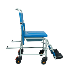 Szoba WC gördíthető, U alakú vödörrel, 136 kg-ig CYAN