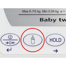 WUNDER BABY 02-1 professzionális csecsemő mérleg 6-15 kg - Class III