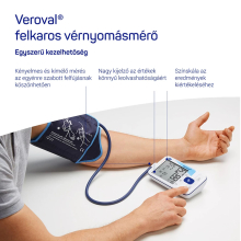 Veroval automata felkaros vérnyomásmérő