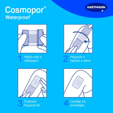 Cosmopor waterproof steril sebtapasz 10x8cm - 5db/doboz