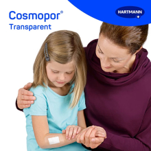 Cosmopor transparent steril filmkötszer sebpárnával 10x20cm - 25db/doboz