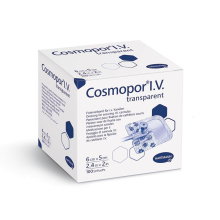 Cosmopor I.V. transparent steril kanülrögzítő, gyermekmintás 6x5cm