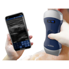 VIATOM lineáris/convex vezeték nélküli orvosi ultrahang 7.5-10 MHz / 3.5-5 MHz