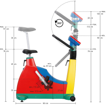 Ergoselect 150 P gyerek terheléses kerékpár