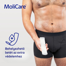 MoliCare MEN mosható férfi nedvszívó alsónemű és 5 betét M (1)