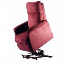 ARIANNA burgundy betegállitó és fektető fotel - 2 motoros