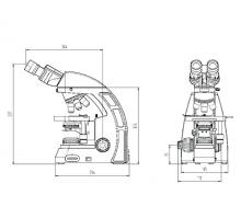 Mikroszkóp Euromex Oxion trinokuláris fáziskontraszt DF üzemmóddal