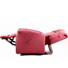 FLAVIA burgundy állító-fektető fotel 2  motoros