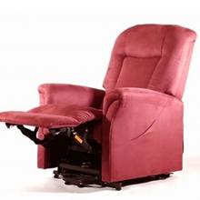 FLAVIA burgundy állító-fektető fotel 2  motoros / lángálló