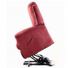 FLAVIA burgundy állító-fektető fotel 2  motoros / lángálló