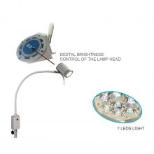 HYRIDIA 7 LED orvosi lámpa flexibilis 65.000 lux/50cm – állványos