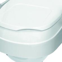 WC magasító állítható magasságú, fedővel, karfával TSE120