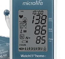 Microlife WatchBP Home S automata vérnyomásmérő